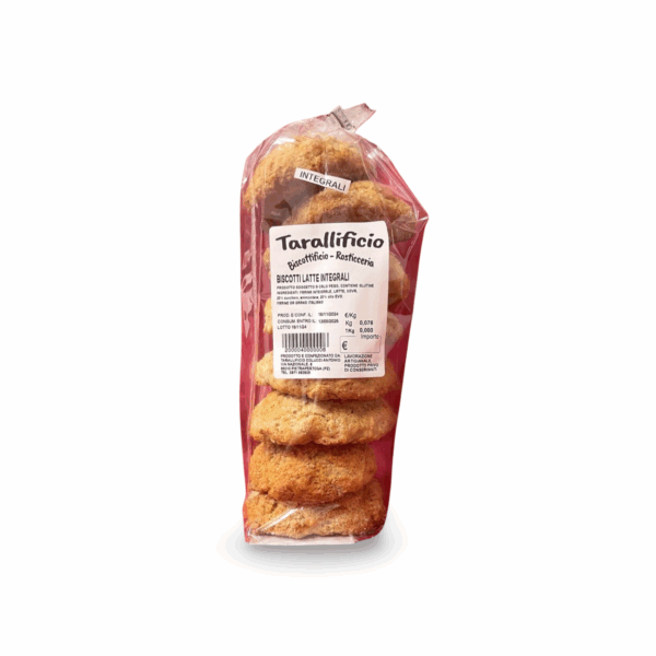 biscotti da latte integrali tarallificio di antonio colucci